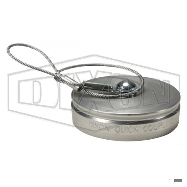 Dixon 3/8 in SNAPTITE 71 DUST PLUG, ALUM 270010-3 3STDP-A - main